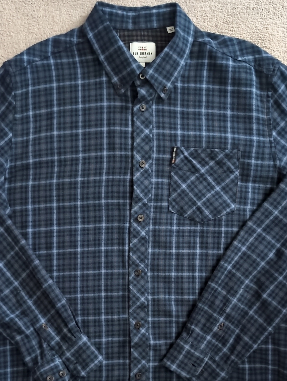Ben Sherman Flannel Button Down